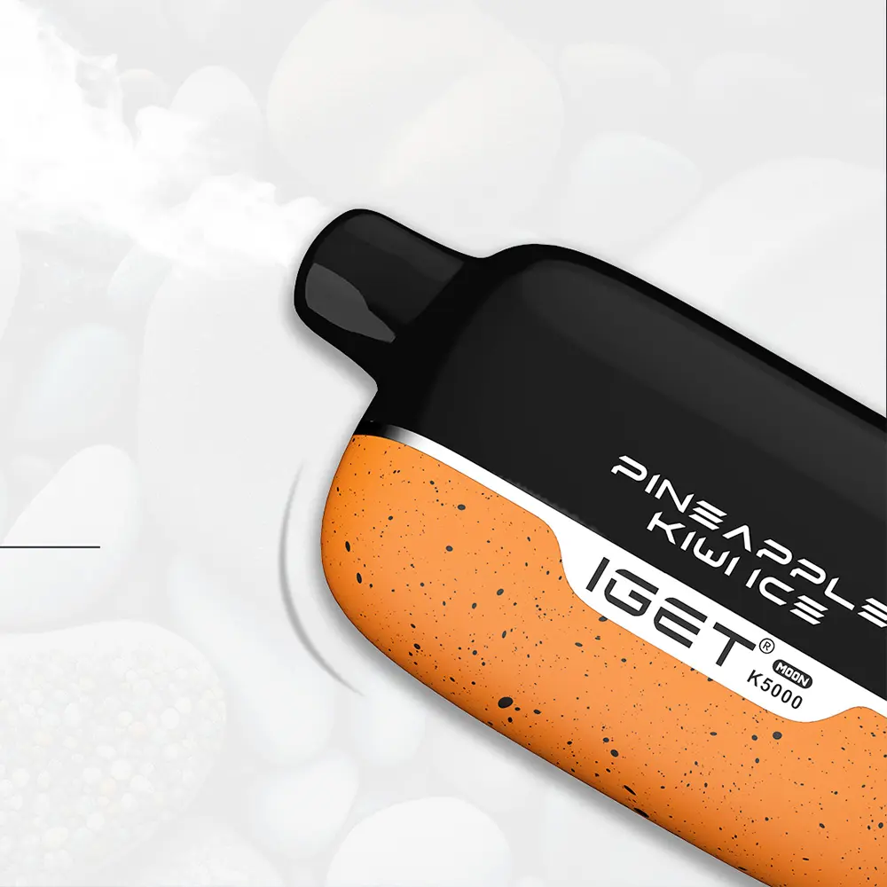 IGET（アイジェット） Moon K5000 使い捨て電子タバコ 5000口（バナナアイス） 5% ニコチン  