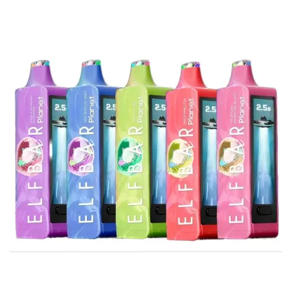 ELF BAR（エルフバー） Planet 25000 使い捨て電子タバコ 25000口（クランベリー・オレンジ バハスプラッシュ） 5% ニコチン 