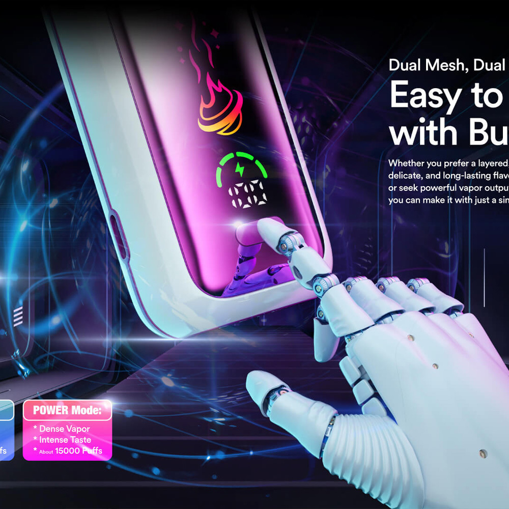 VOZOL（ヴォゾル） Star 使い捨て電子タバコ 20000口（ミックスベリーズ） 5% ニコチン