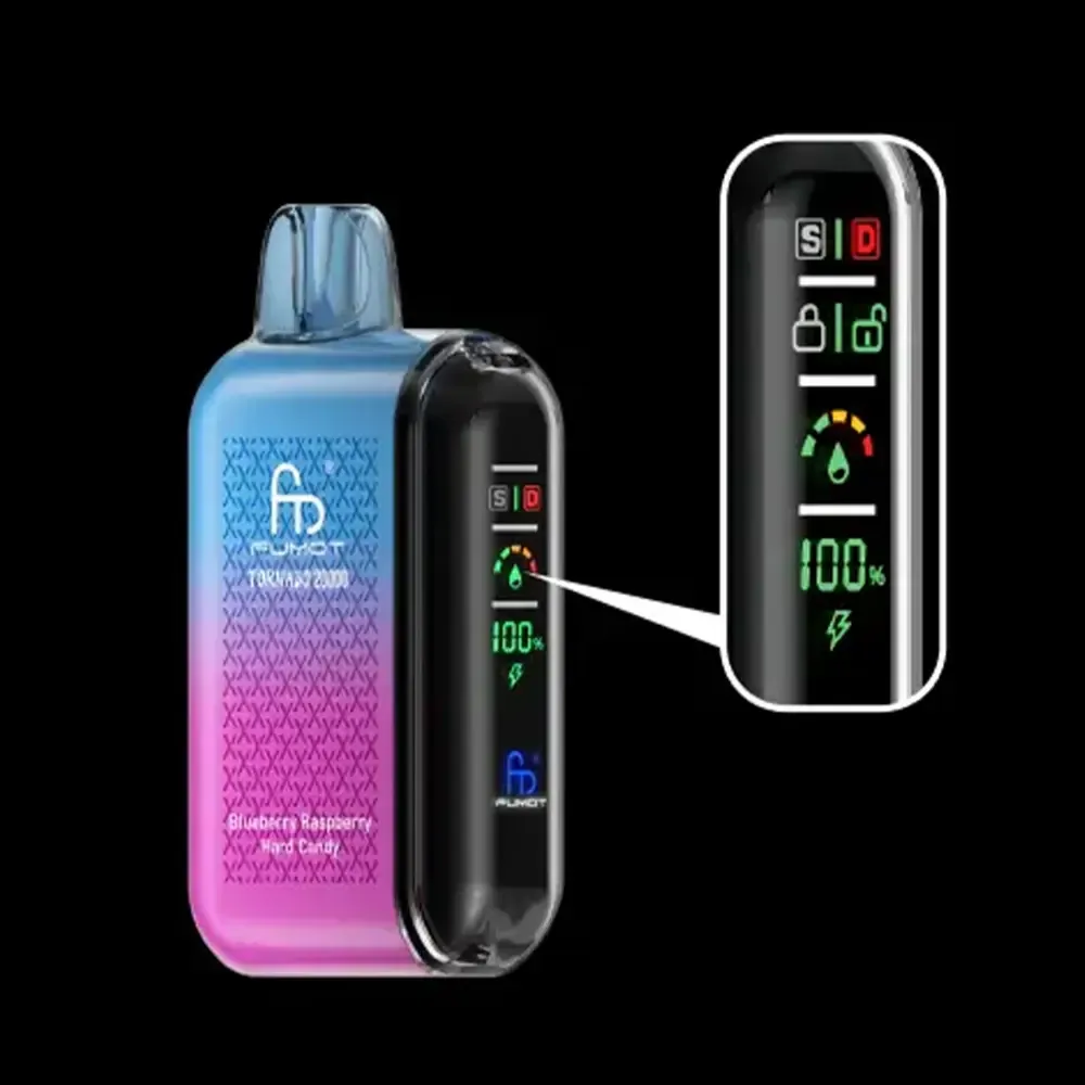 Fumot（フモット） Tornado 使い捨て電子タバコ 20000口（全33種の口味） 5% ニコチン 