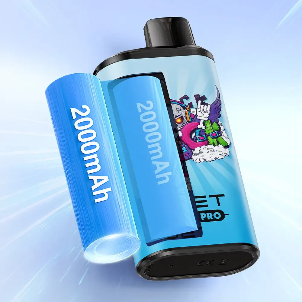 IGET（アイジェット） Bar Pro 使い捨て電子タバコ 10000口（グレープフルーツ・グアバ・レモンアイス） 5% ニコチン