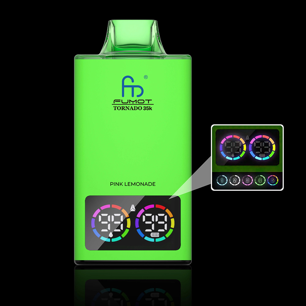 Fumot（フモット） Tornado 使い捨て電子タバコ 35000口（全37種フレーバー） 0～5% ニコチン 