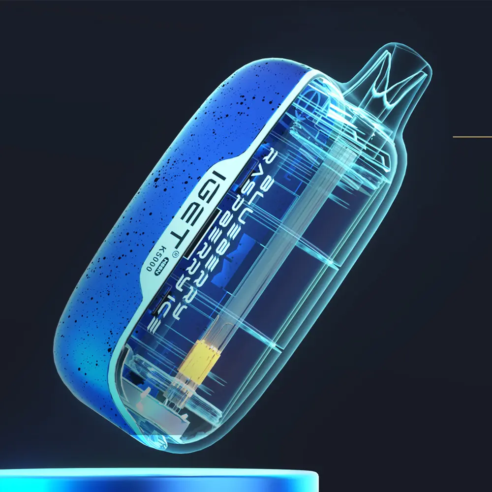 IGET（アイジェット） Moon K5000 使い捨て電子タバコ 5000口（ストロベリー・ウォーターメロン） 5% ニコチン  