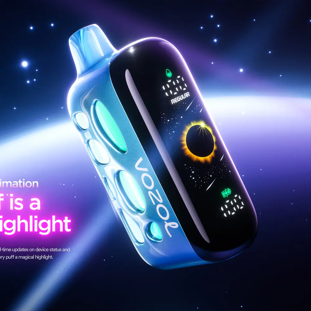 VOZOL（ヴォゾル） RAVE 使い捨て電子タバコ 40000口（ウォーターメロンアイス） 5% ニコチン