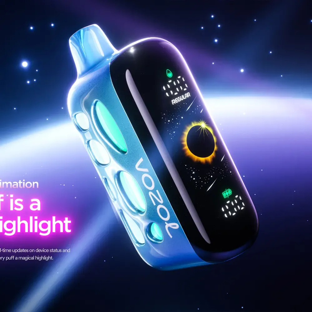 VOZOL（ヴォゾル） RAVE 使い捨て電子タバコ 40000口（ウォーターメロンアイス） 5% ニコチン