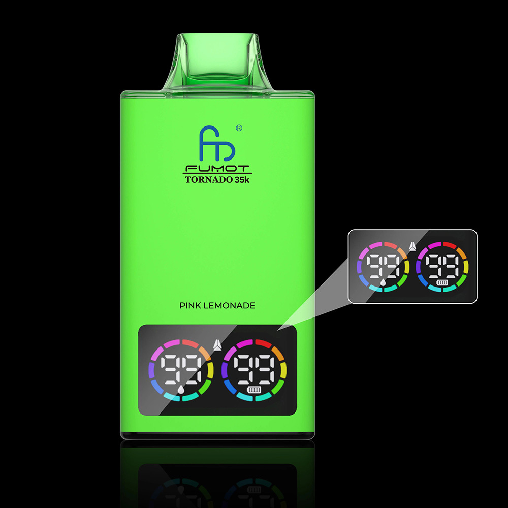 Fumot（フモット） Tornado 使い捨て電子タバコ 35000口（全37種フレーバー） 0～5% ニコチン 