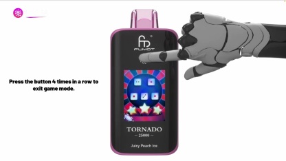 Fumot（フモット） Tornado 使い捨て電子タバコ 25000口（グレープアイス）5% ニコチン  