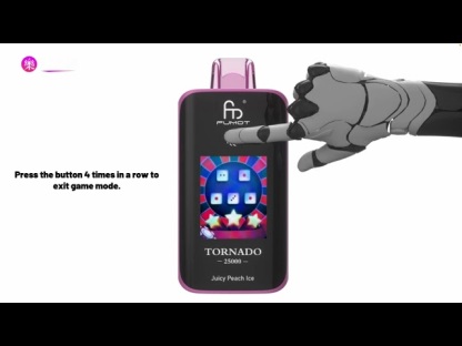 Fumot（フモット） Tornado 使い捨て電子タバコ 25000口（バナナアイス） 5% ニコチン  