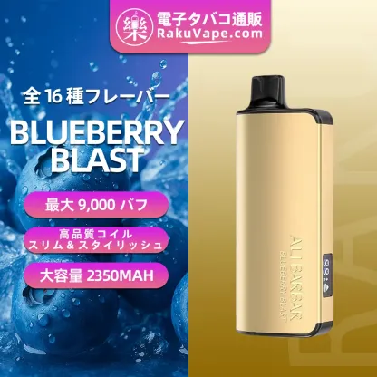 ALIBARBAR(アリバーバー)INGOT 9000 使い捨て電子タバコ 9000口(Banana Buzz・5%ニコチン)