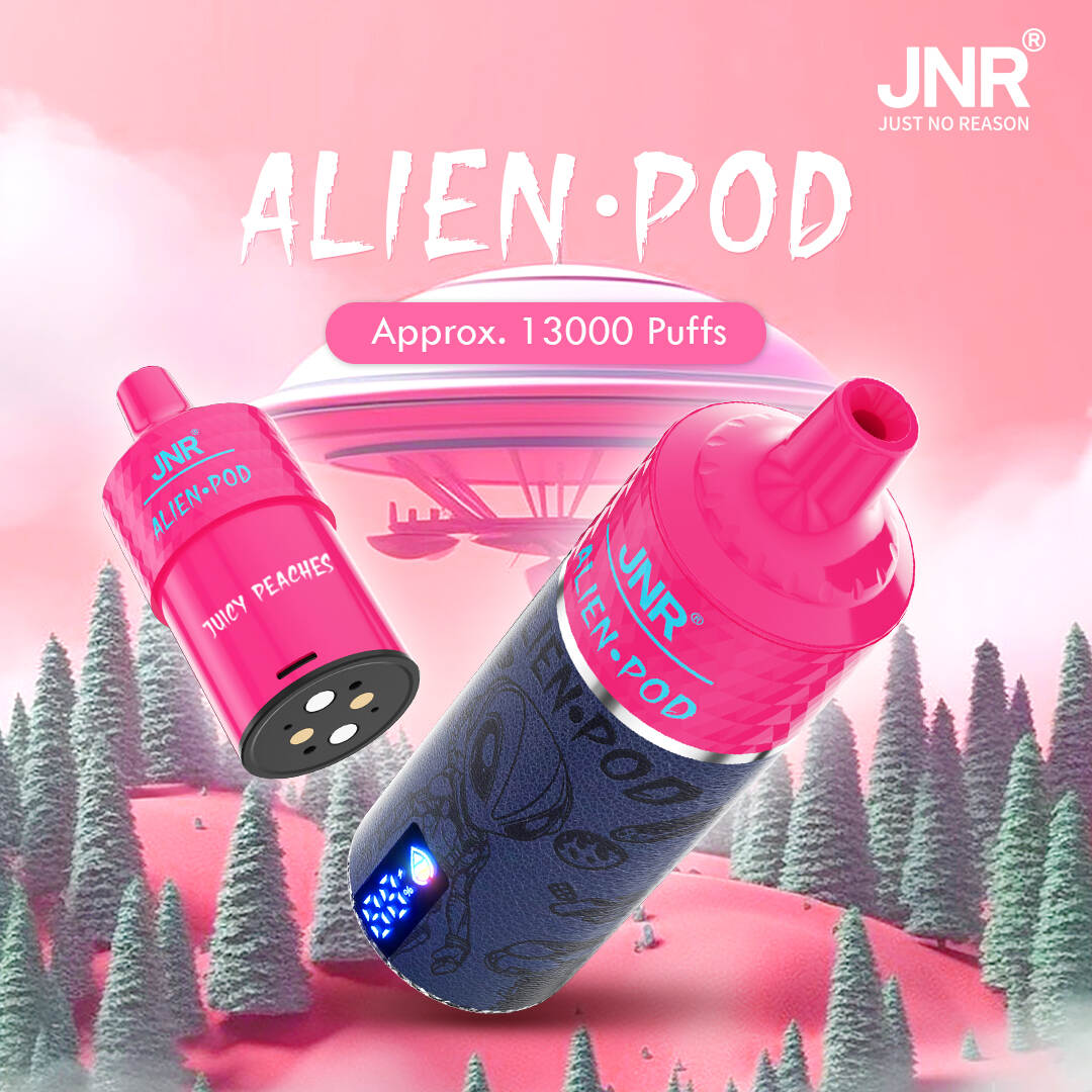 JNR（ジェイエヌアール） Alien Pod 使い捨て電子タバコ 13000口（ミックスベリー） 5% ニコチン  