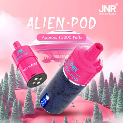 JNR（ジェイエヌアール） Alien Pod 使い捨て電子タバコ 13000口（ミックスベリー） 5% ニコチン  