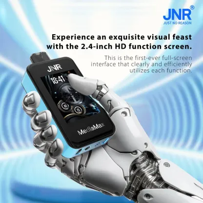 JNR（ジェイエヌアール） MediaMax 使い捨て電子タバコ 40000口（ブルーベリー・ラズベリー） 2% ニコチン