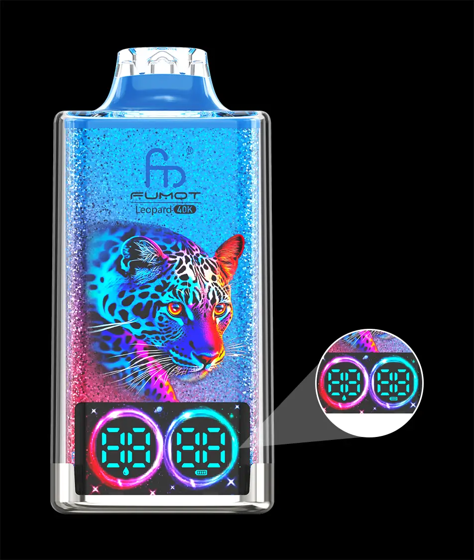 Fumot（フモット）Leopard（ レオパード）使い捨て電子タバコ 40000口（ミックスベリーズ） 5% ニコチン