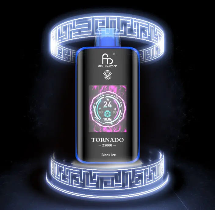 Fumot（フモット） Tornado 使い捨て電子タバコ 25000口（バナナアイス） 2% ニコチン  