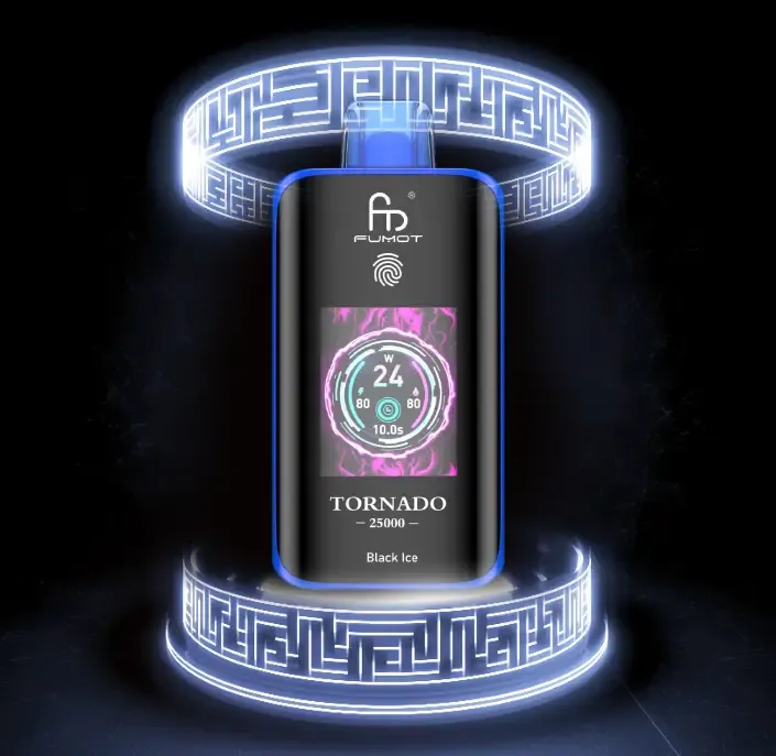 Fumot（フモット） Tornado 使い捨て電子タバコ 25000口（バナナアイス） 2% ニコチン  