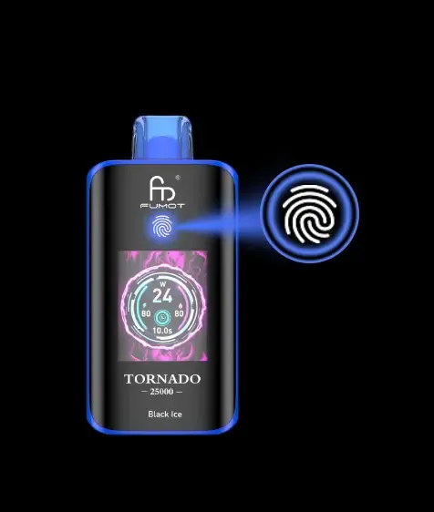 Fumot（フモット） Tornado 使い捨て電子タバコ 25000口（バナナアイス） 2% ニコチン  
