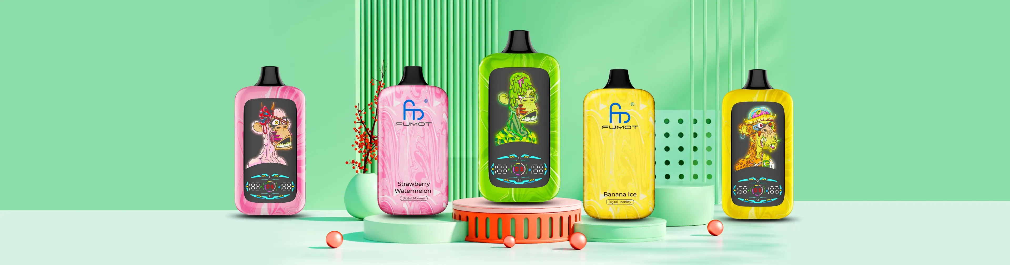 Fumot Tornado Digital Box 12000 Puffs