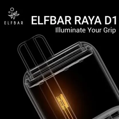 ELF BAR（エルフバー） RAYA D1 使い捨て電子タバコ 10000口（ブルーベリーアイス） 5% ニコチン 