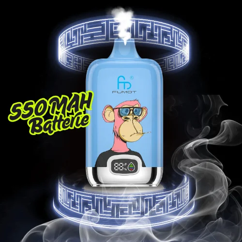 Fumot（フモット） Tornado Digital Box 使い捨て電子タバコ 12000口（リンゴ・シナモン） 2/5% ニコチン  