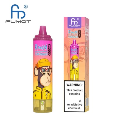 Fumot（フモット） Tornado 使い捨て電子タバコ 15000口（ピーチマンゴー） 2% ニコチン  