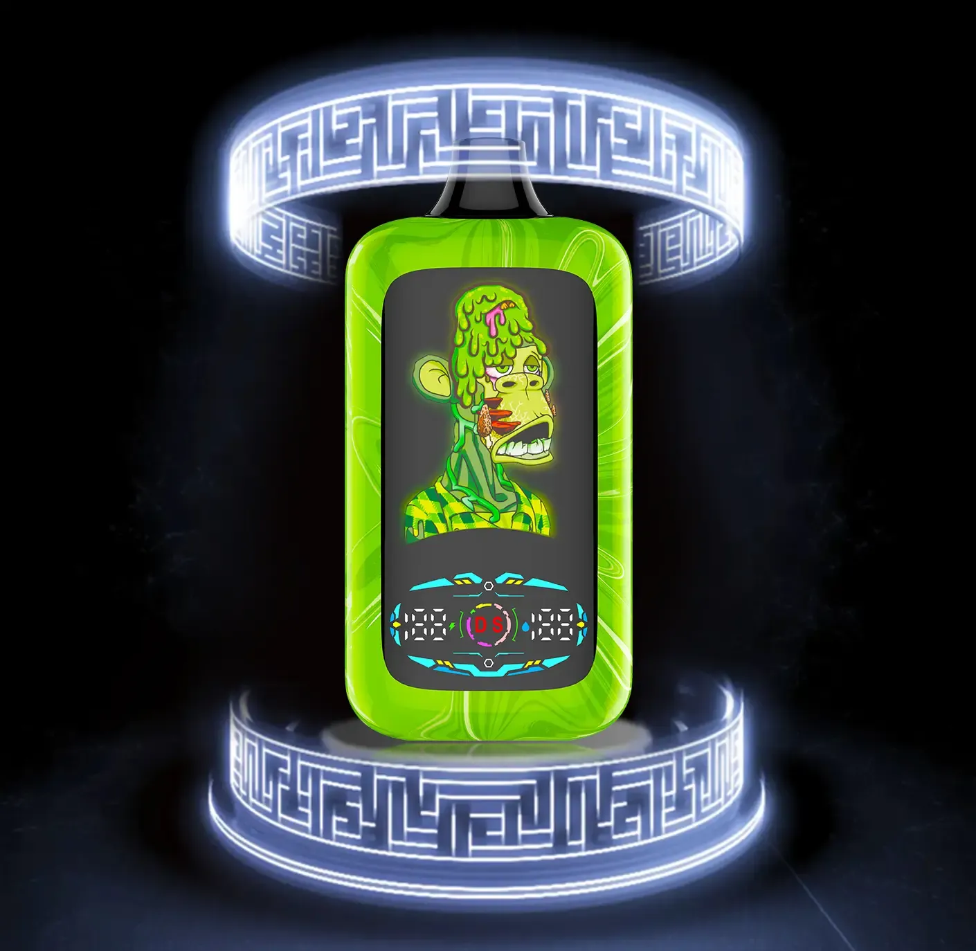 Fumot(フモット)Digital Monkey(デジタルモンキー) 使い捨て電子タバコ 40000回(ブルーベリー・ラズベリー) 5% ニコチン 