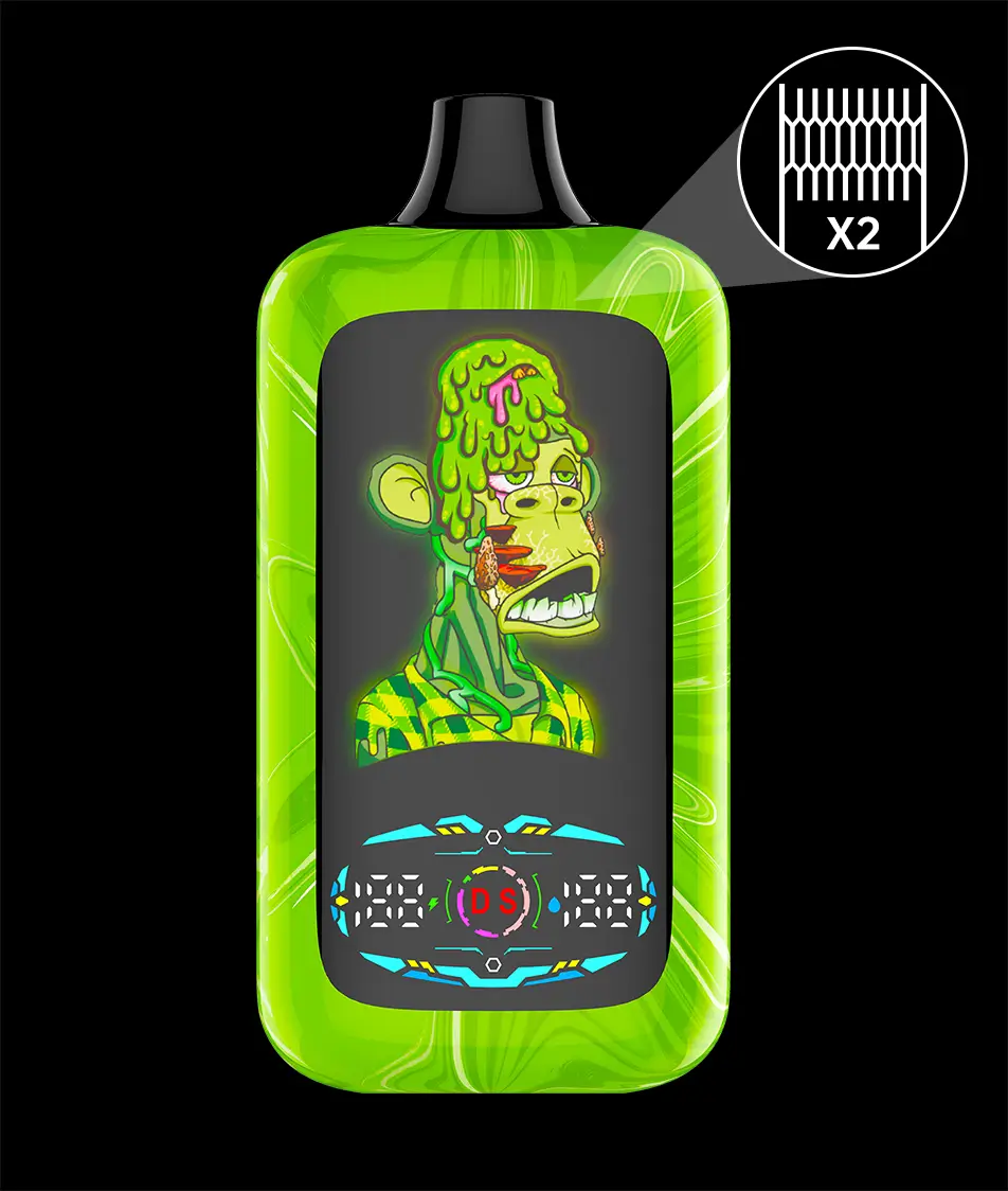 Fumot(フモット)Digital Monkey(デジタルモンキー) 使い捨て電子タバコ 40000回(ブルーベリー・ラズベリー) 5% ニコチン 