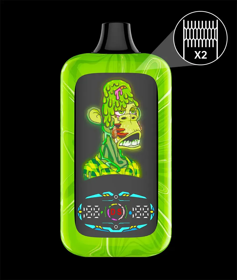 Fumot(フモット)Digital Monkey(デジタルモンキー) 使い捨て電子タバコ 40000回(ブルーベリー・ラズベリー) 5% ニコチン 