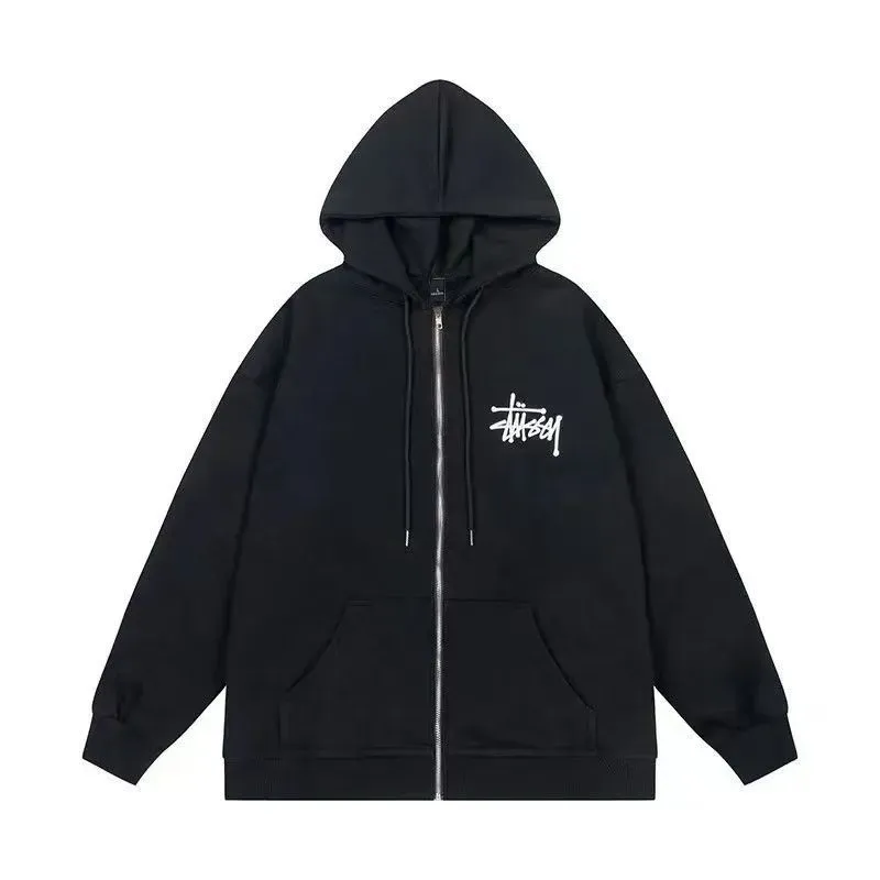 BASIC STUSSY ZIP HOODIE（ユニセックス）