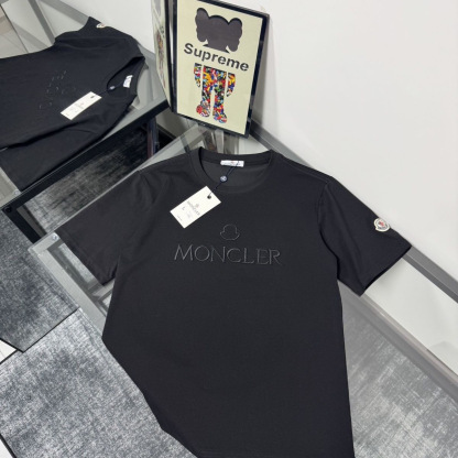 『S-4XL』新作 高品質 通気性 手触り良くシンプル カジュアル 体型カバー 爽やか印象 刺繍 Ｔシャツ