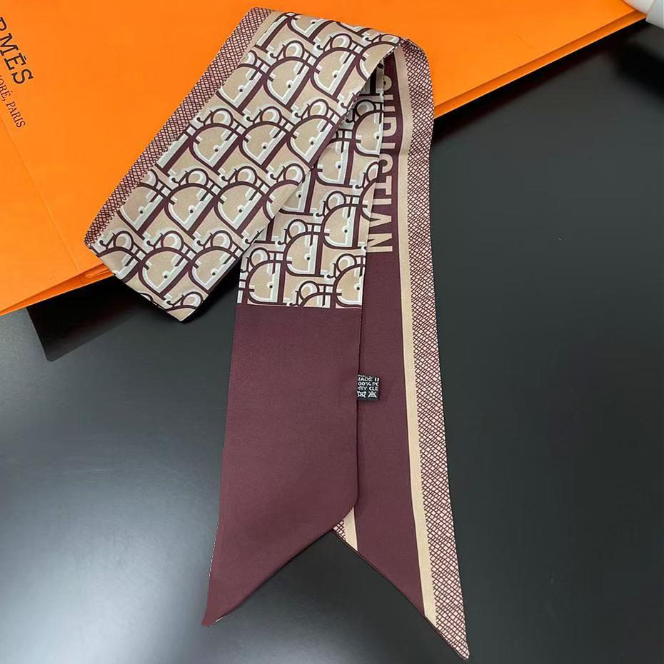 四季折々のマッチするストライプ柄レディース装飾リボン結びバッグリボンヘッドバンド