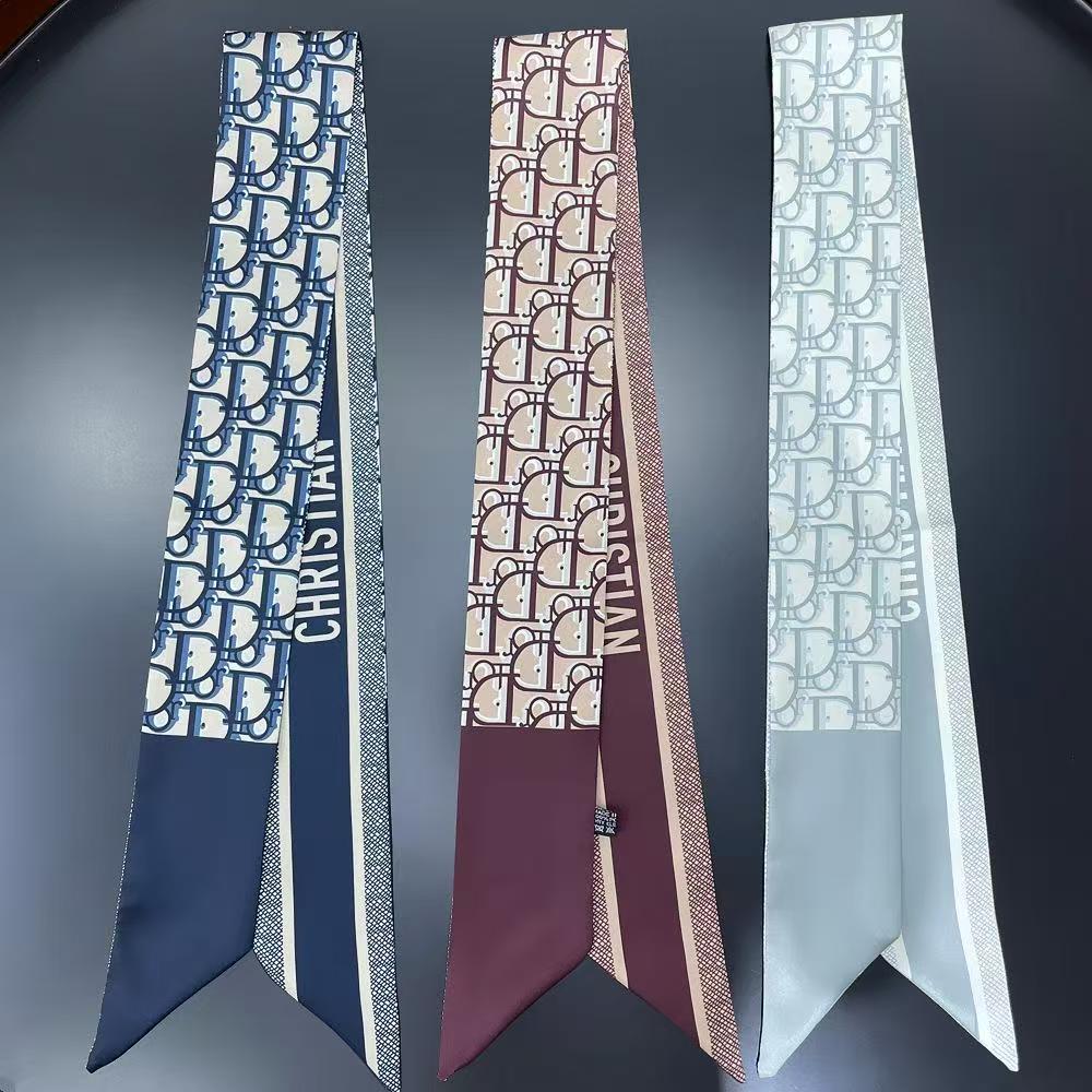 四季折々のマッチするストライプ柄レディース装飾リボン結びバッグリボンヘッドバンド