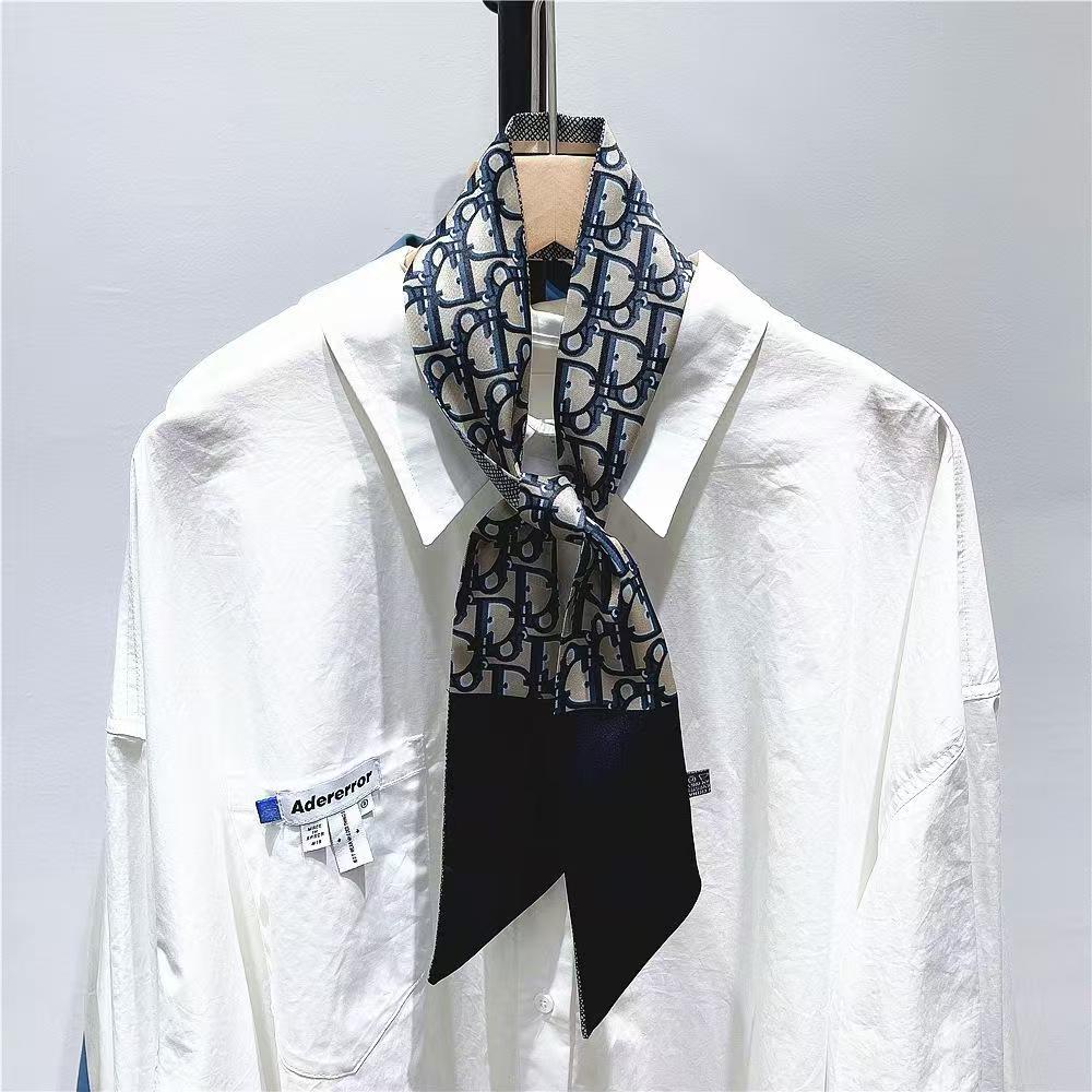 四季折々のマッチするストライプ柄レディース装飾リボン結びバッグリボンヘッドバンド