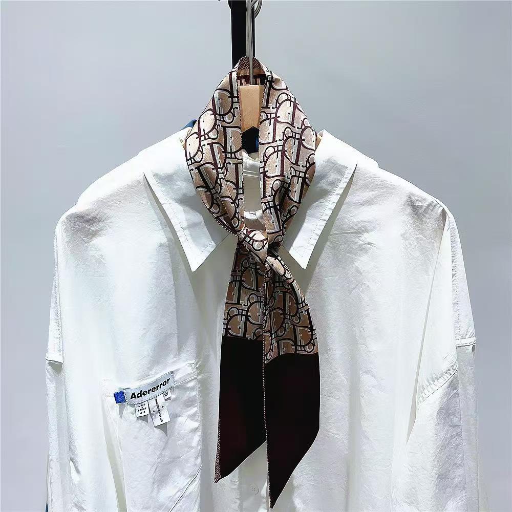 四季折々のマッチするストライプ柄レディース装飾リボン結びバッグリボンヘッドバンド