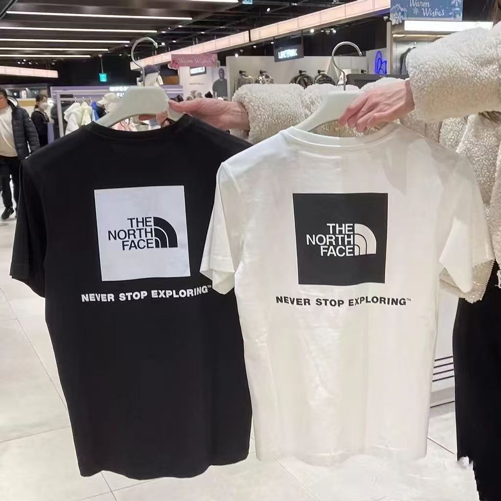 夏用Tシャツ 純綿 ラウンドネック 半袖 厚手 高品質 トップス 男女兼用 カップル用 黒と白 ゆったり