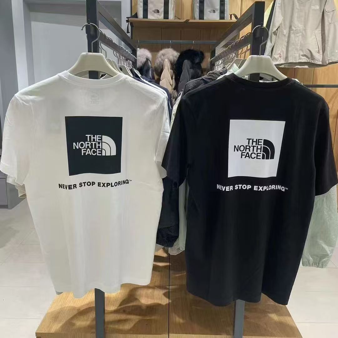 夏用Tシャツ 純綿 ラウンドネック 半袖 厚手 高品質 トップス 男女兼用 カップル用 黒と白 ゆったり