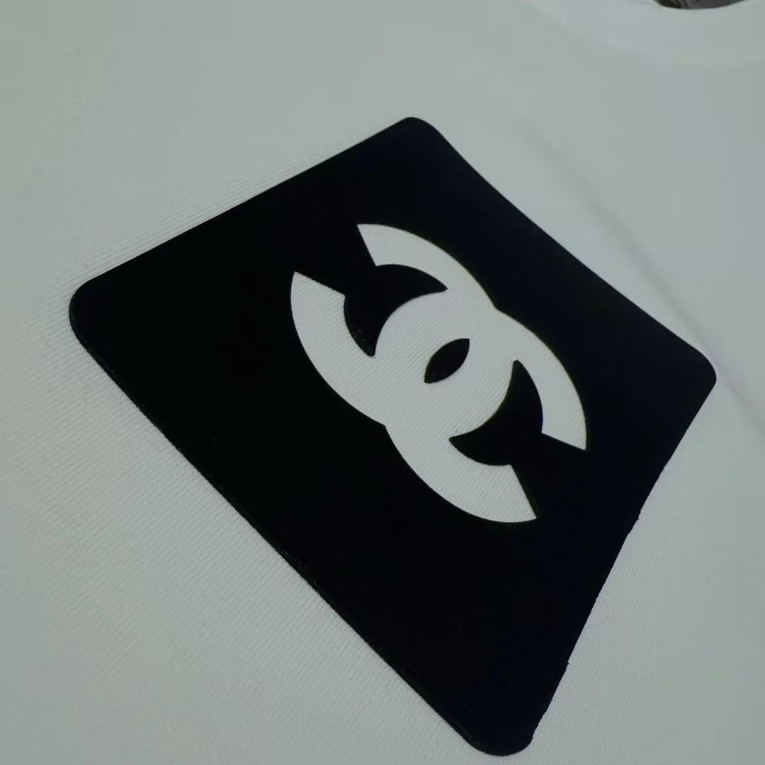 【S-5XL】夏の新作半袖Tシャツ文字プリントシンプルスリムフィットメンズとレディースTシャツ