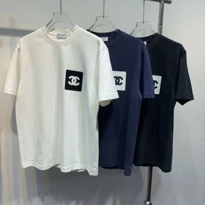 【S-5XL】夏の新作半袖Tシャツ文字プリントシンプルスリムフィットメンズとレディースTシャツ