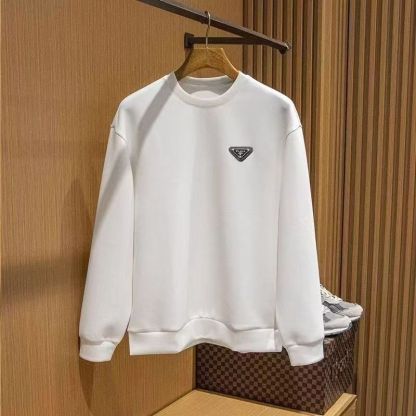 『S-3XL』新作の秋冬用、ゆったりとしたサイズ感でスタイリッシュなプルオーバータイプのクルーネック スウェットシャツ男女兼用