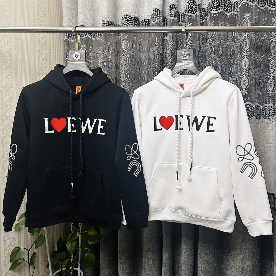 『L-5XL』大人の定番 気質いい デザイン感 快適 高品質 刺繍裏起毛 パーカー