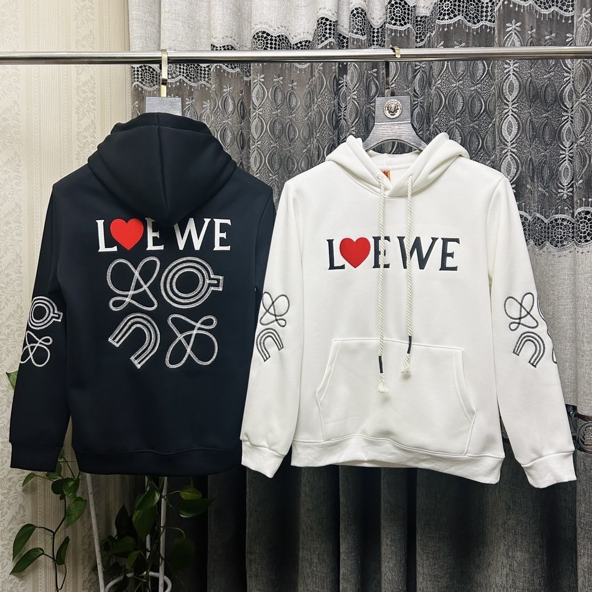 『L-5XL』大人の定番 気質いい デザイン感 快適 高品質 刺繍裏起毛 パーカー