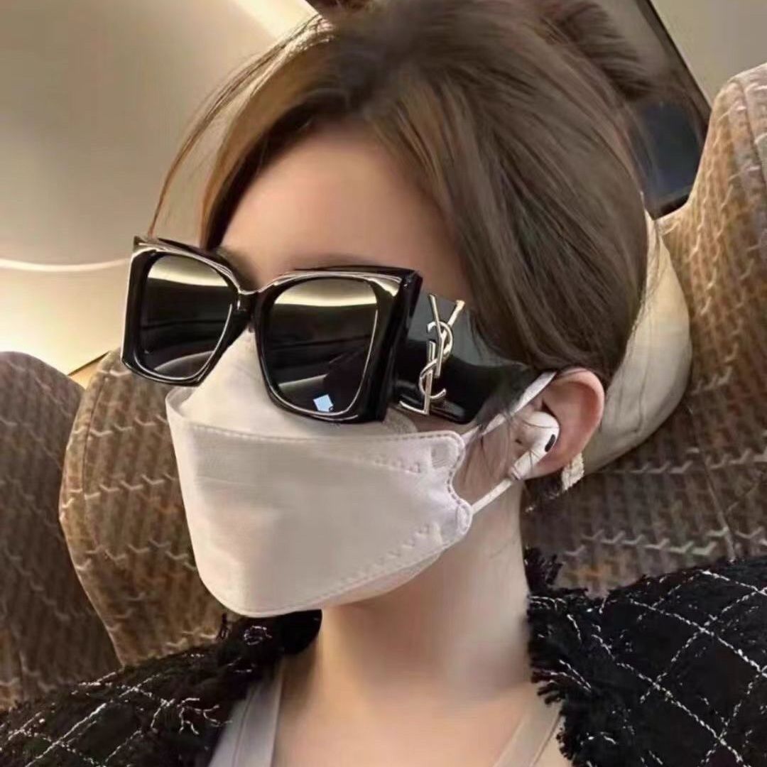 2025年ファッション同スタイルYSL119サングラスキャットアイ高級サングラス