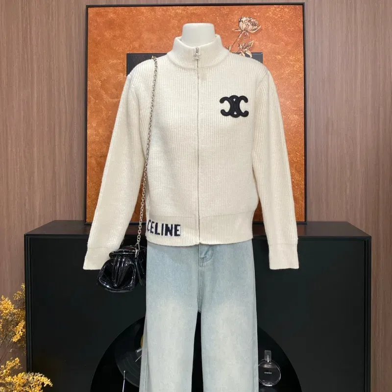 『フリーサイズ』上品 ファッション シンプル 合わせやすい 快適 モダン 柔らかい 刺繍 ニットセーター