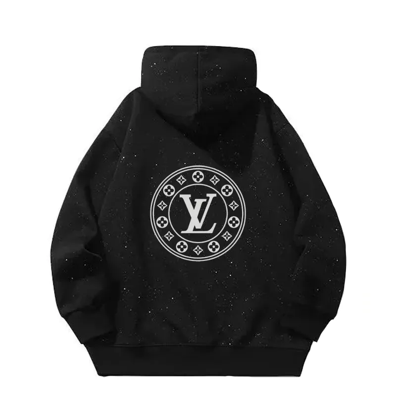 『S-3XL』激売れ中 憧れ 新品 おしゃれ ラメ入り フード付き プリント パーカー