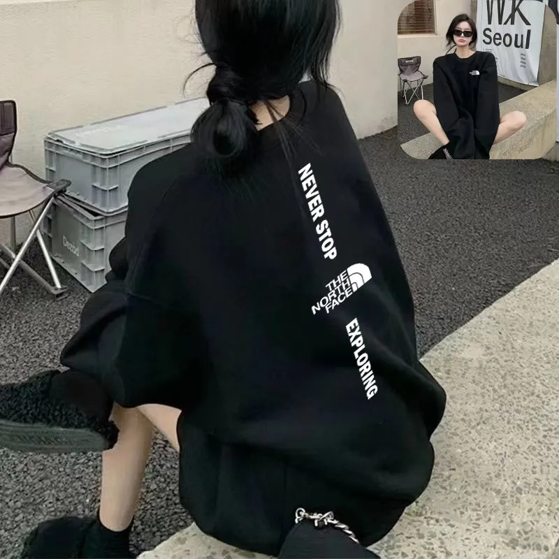 『S-5XL』最愛の一着 お気に入り 合わせやすい 大人の定番 プリント トレーナー