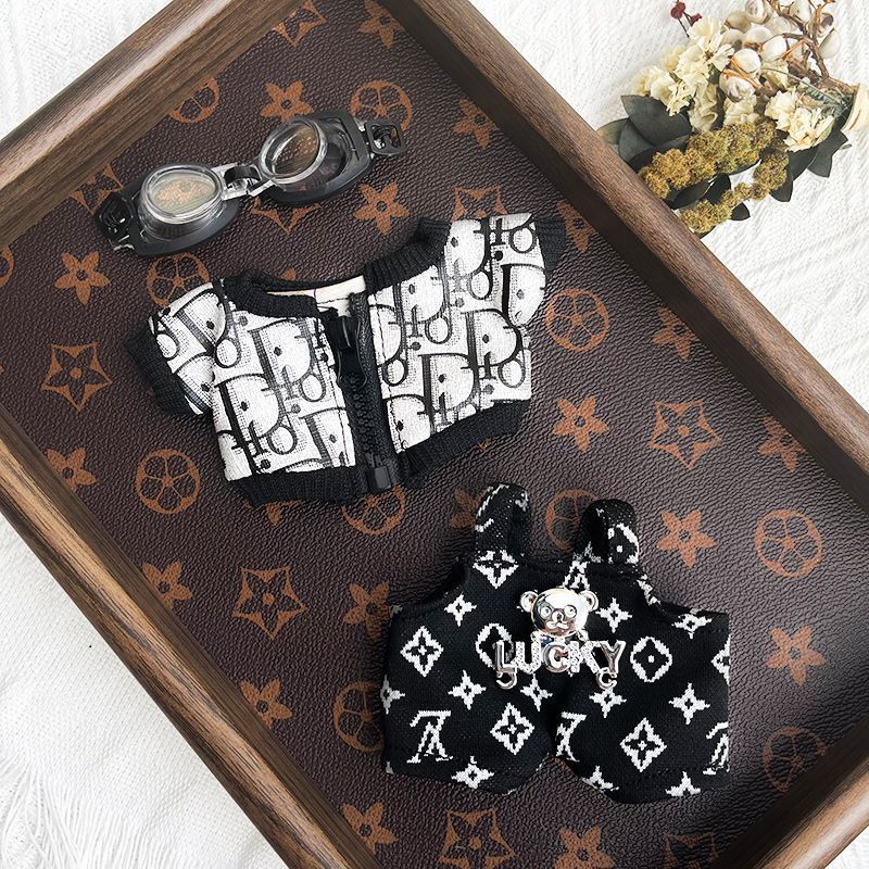 labubu 服 ビッグブランド タイドブランド 服スーツ 17cm 第一 二 第三世代 ユニバーサルスポット タイドプレイ人形 着替え服