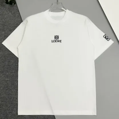 『S-4XL』2色選べる 好感度UP 絶対欲しい 柔らかい 目立つ シンプルさ 通気性 刺繍 半袖 Tシャツ