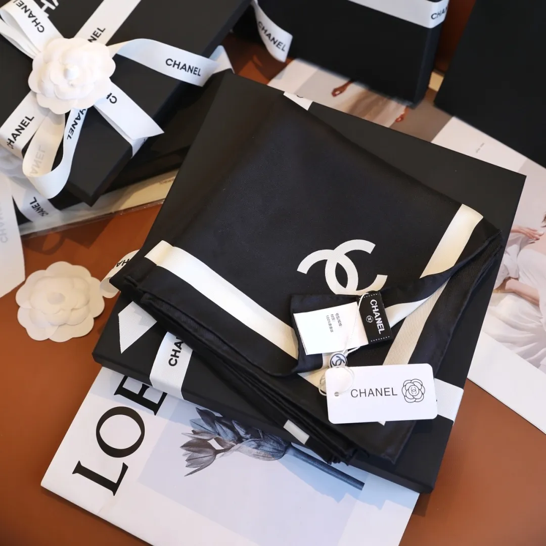 シンプル 高級感 軽やか ロマンティック モダン 100%シルク スカーフ