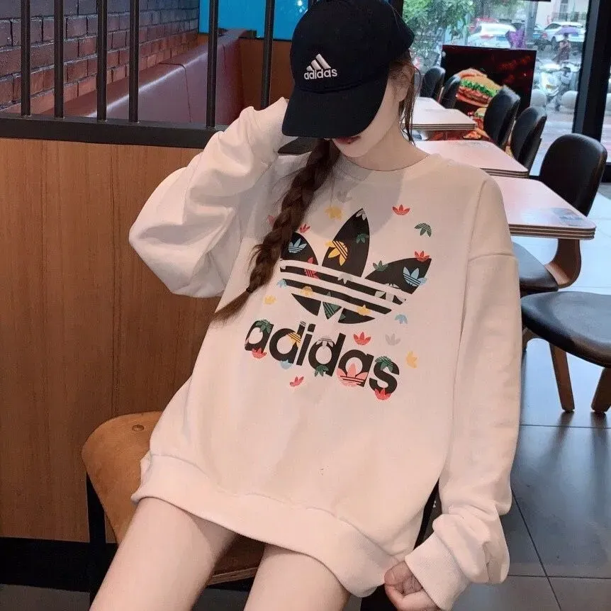 『S-3XL』取り入れたい 元気いっぱい オーバーサイズ シンプル 通気性 動きやすい 長袖 トレーナー