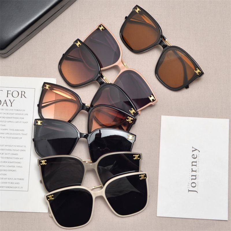 レトロなスクエアサングラス——男女兼用、UVカットサングラス