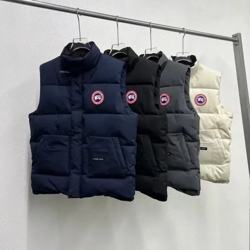 『M-4XL』冬の必須 シンプル 高品質 暖かい 軽量 ベーシックダウンベスト